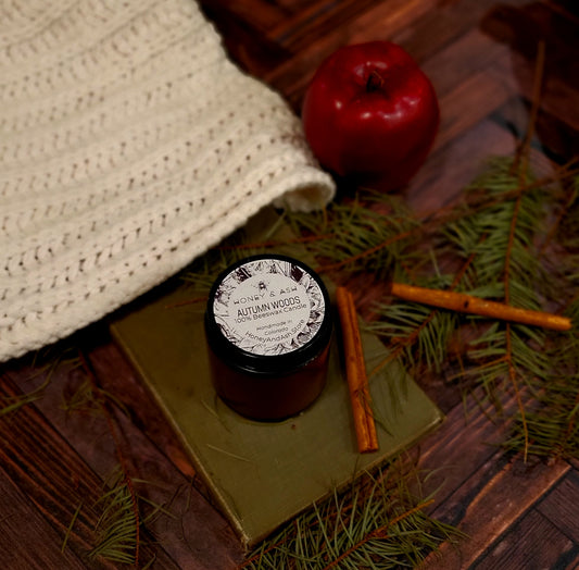 4oz Glass Beeswax Candle Jars