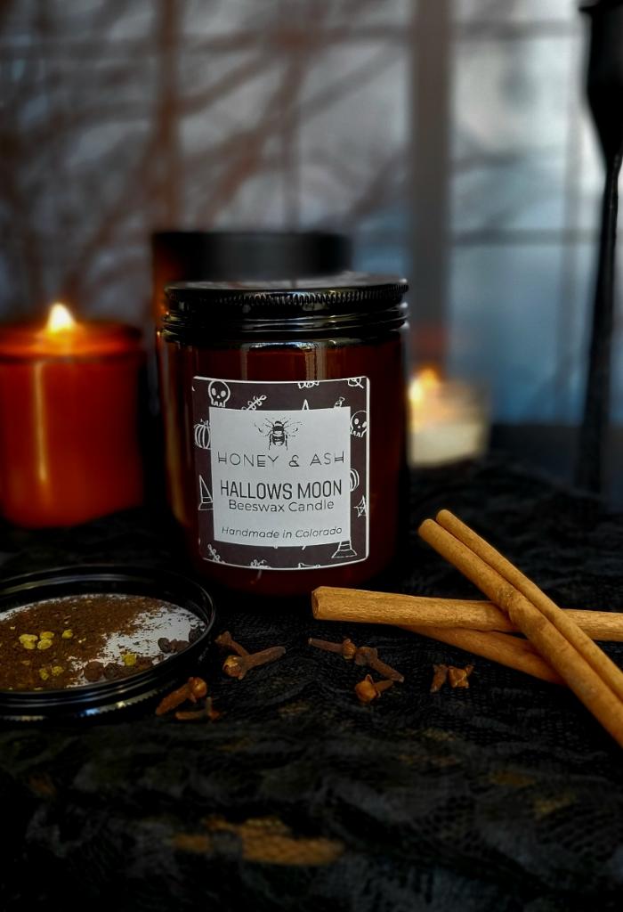 Halloween Beeswax Candles