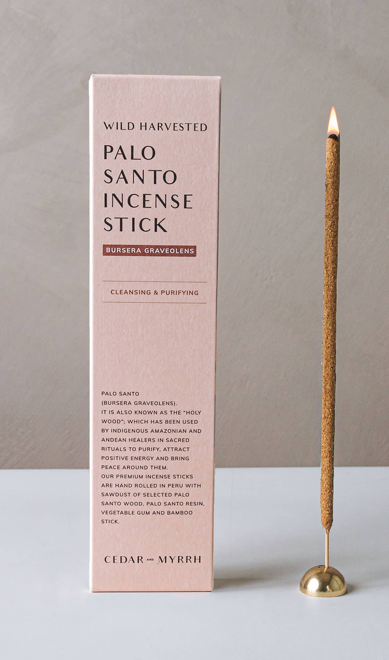 Hand Rolled Palo Santo Incense Sticks